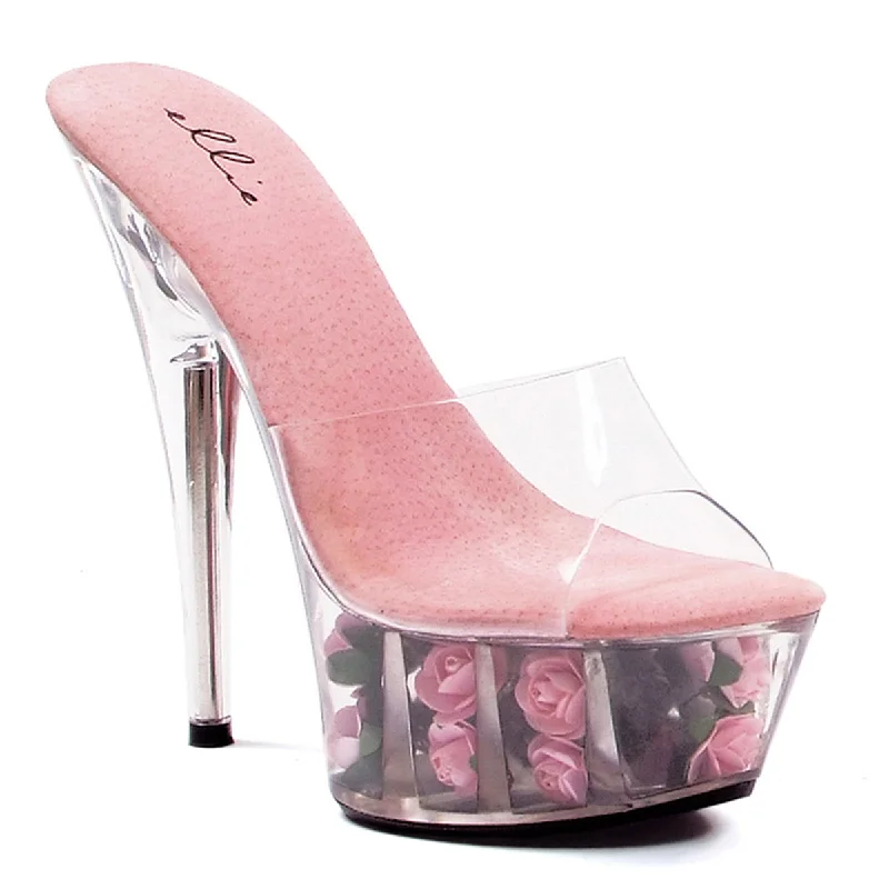 Stiletto Heel Pumps with Perfect Fit--609-ROSES-Fashionable & Classic