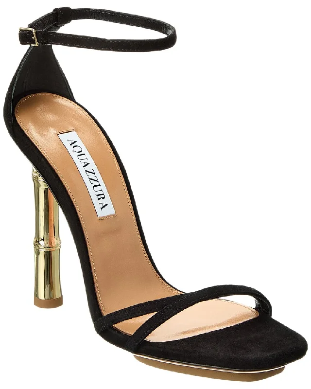 Affordable Suede Ankle Pumps for All-Day Wear--Aquazzura Wild Nights 115 Suede Pump