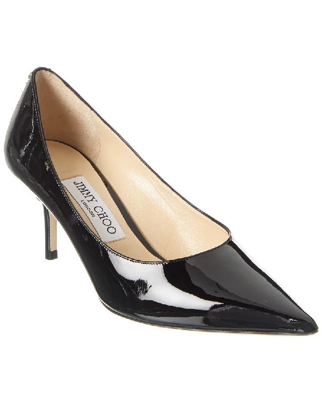 Sleek and Shiny Patent Pump Heels for a Polished Look--Jimmy Choo Love 65 Patent Pump