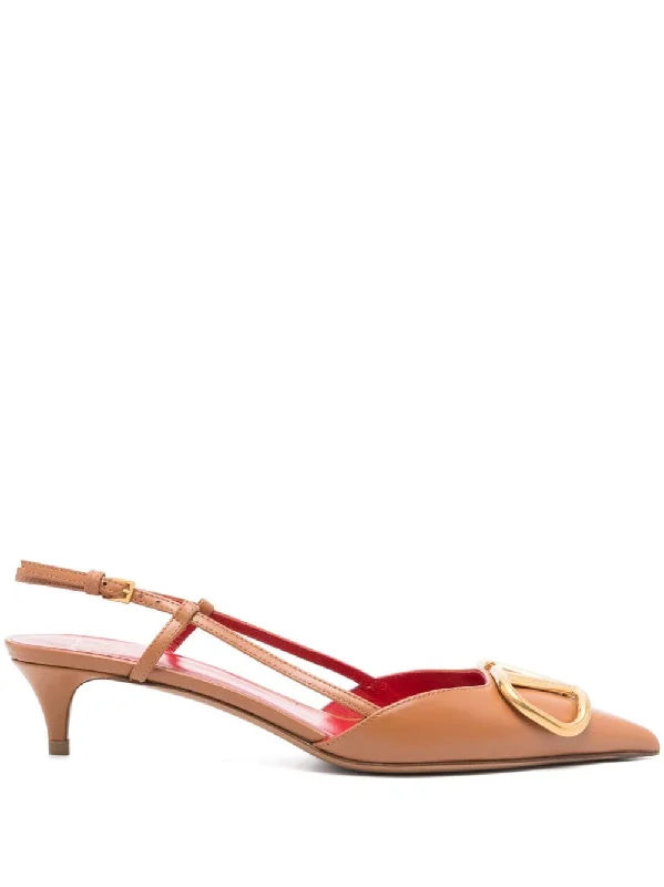 Valentino Garavani Women's With Heel Leather---Comfortable Leather Pumps for Office and Everyday Wear