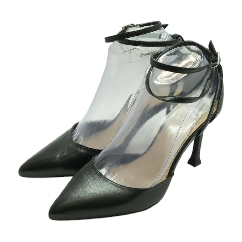 Versatile Heeled Sandals for Any Occasion---Black Pump Heels