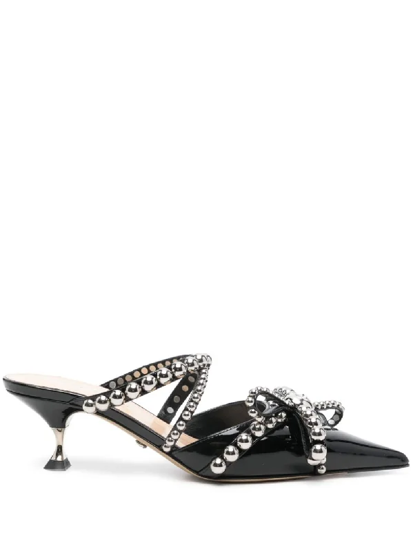 Versatile Heeled Sandals for Any Occasion---Mach & Mach Women's With Heel Black