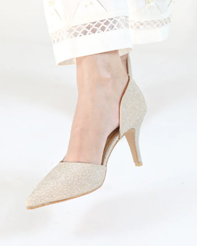 Versatile Heeled Sandals for Any Occasion---Fiona Pencil Heels - Gold