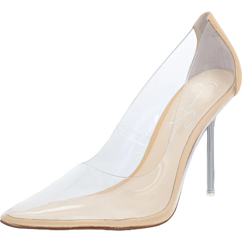 Stiletto Heel Pumps with Perfect Fit--Jessica Simpson Womens Pixera 5 Dressy Pointed Toe Pumps-Fashionable & Classic