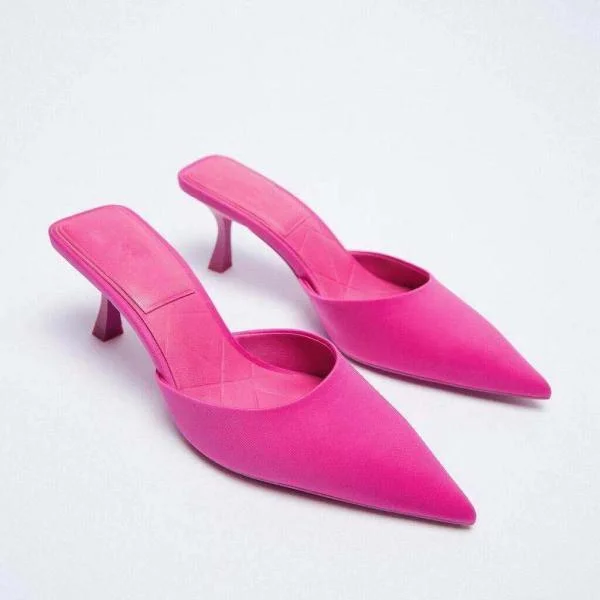 Stiletto Heel Pumps with Perfect Fit--Summer Soft Pointed Toe Heels-Fashionable & Classic