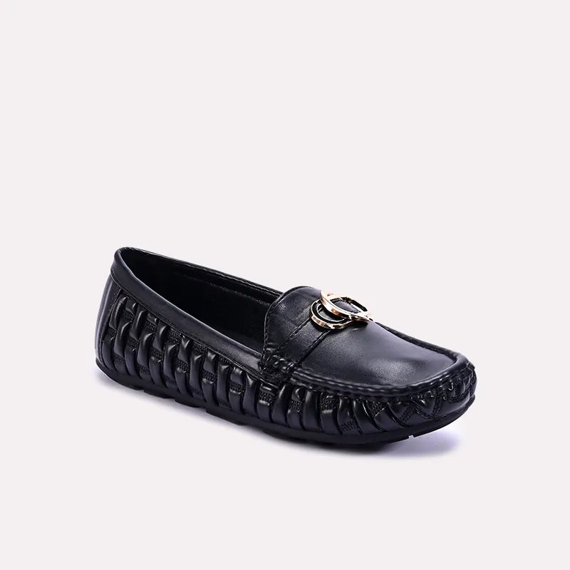 Versatile Heeled Sandals for Any Occasion---Bettina Black Moccasin 0431312