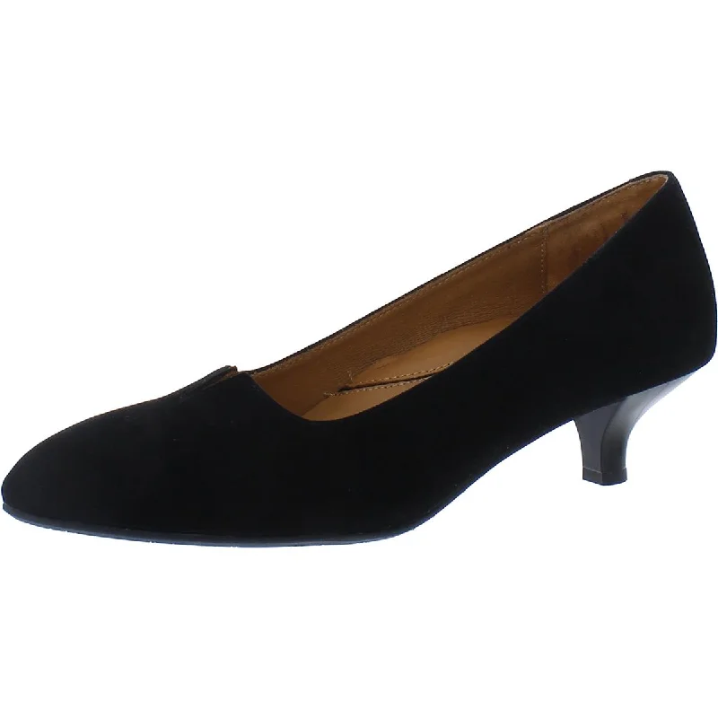 L'Amour des Pieds Womens Kavan KittenHeel Pointed Toe Pumps---Fashionable Kitten Heels for Date Night