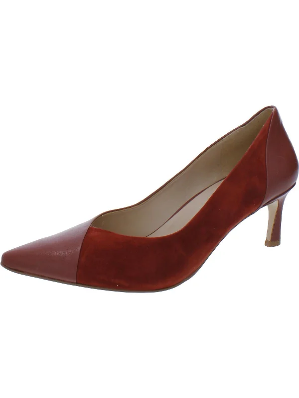 Stiletto Heel Pumps with Perfect Fit--Womens Leather Pointed Toe Pumps-Fashionable & Classic