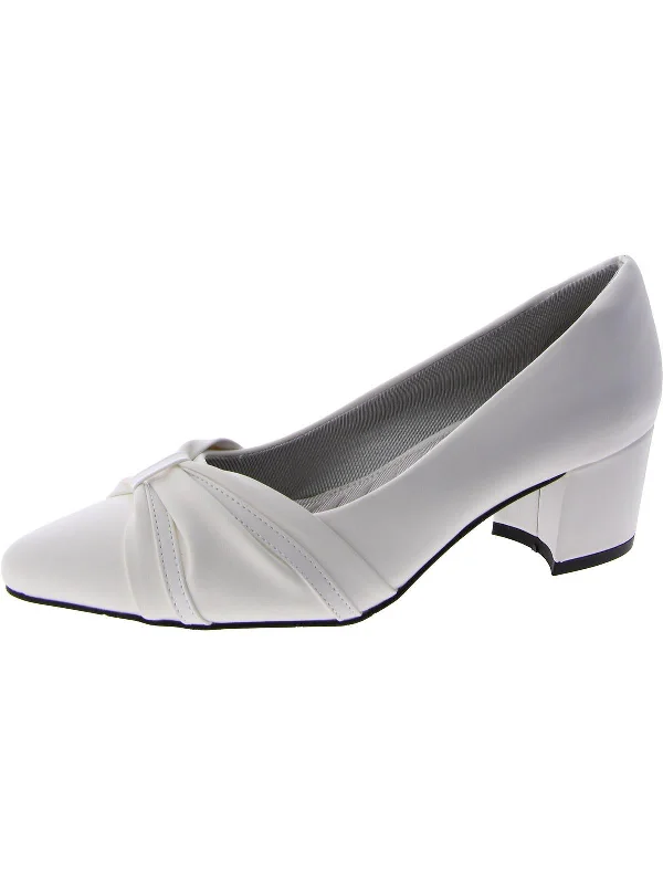 Sleek and Shiny Patent Pump Heels for a Polished Look--Millie Womens Patent Slip On Pumps