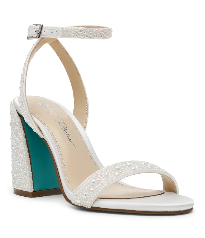 SB-JET PEARL MULTICOLOR---Fashionable Kitten Heels for Date Night