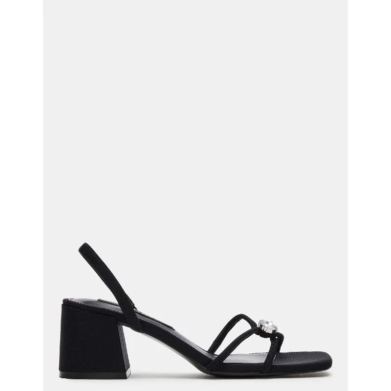 Versatile Heeled Sandals for Any Occasion---Anya Black