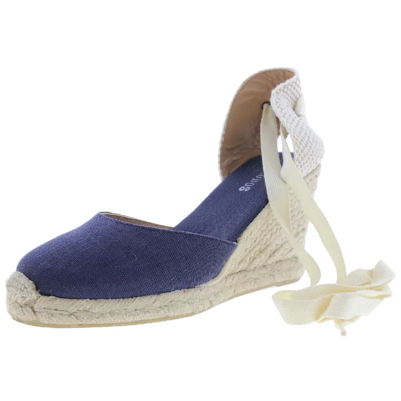 Versatile Heeled Sandals for Any Occasion---Soludos Womens Canvas Espadrille Wedge Heels