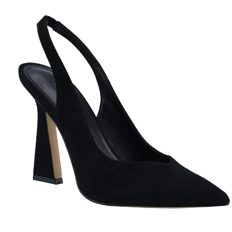 Stiletto Heel Pumps with Perfect Fit--Marc Fisher Womens SCULLY Pointed Toe High Heel Pumps-Fashionable & Classic