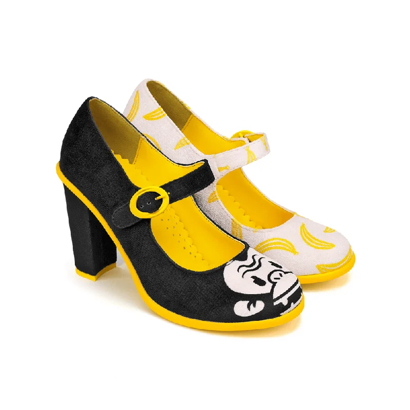 Versatile Dress Heels for Formal and Casual Wear---Chocolaticas® High Heels Monkey Business Women's Mary Jane Pump Shoes