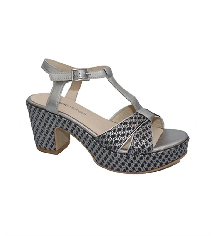 Versatile Heeled Sandals for Any Occasion---Women's Valencia Heels In Silver