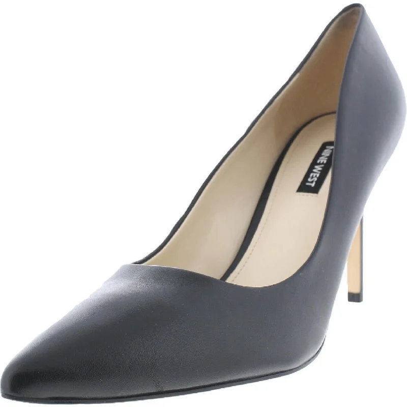 Versatile Dress Heels for Formal and Casual Wear---Ezra Womens Padded Insole Pointed Toe Dress Heels