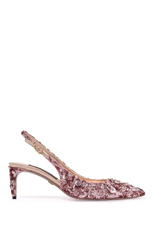 Dolce & Gabbana Women's Slingback DãCollet---Fashionable Kitten Heels for Date Night