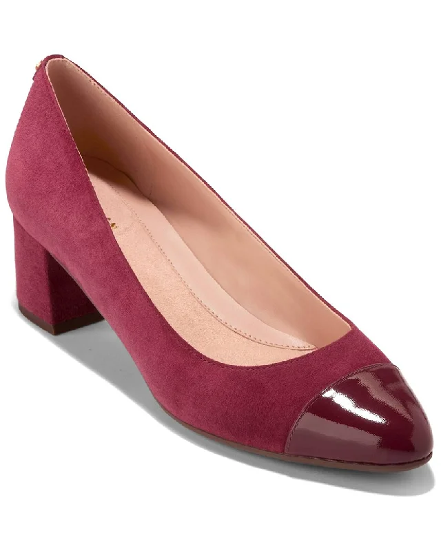 Affordable Suede Ankle Pumps for All-Day Wear--Cole Haan Go To Suede & Leather Pump