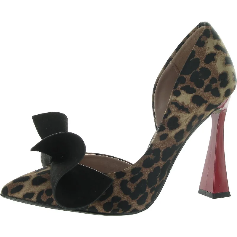 Trendy D'Orsay Pumps for Fashion-Forward Women---Nobble Womens Bow D'Orsay Heels