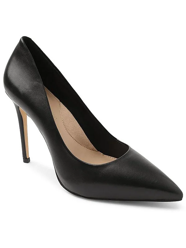 Versatile Dress Heels for Formal and Casual Wear---Skie Womens Leather Dressy Pumps