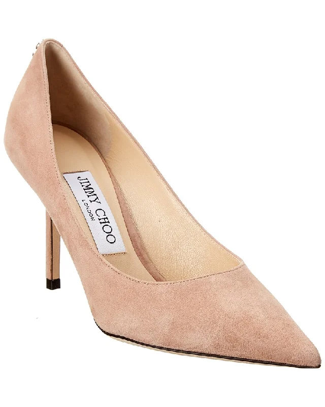 Affordable Suede Ankle Pumps for All-Day Wear--Jimmy Choo Love 85 Suede Pump