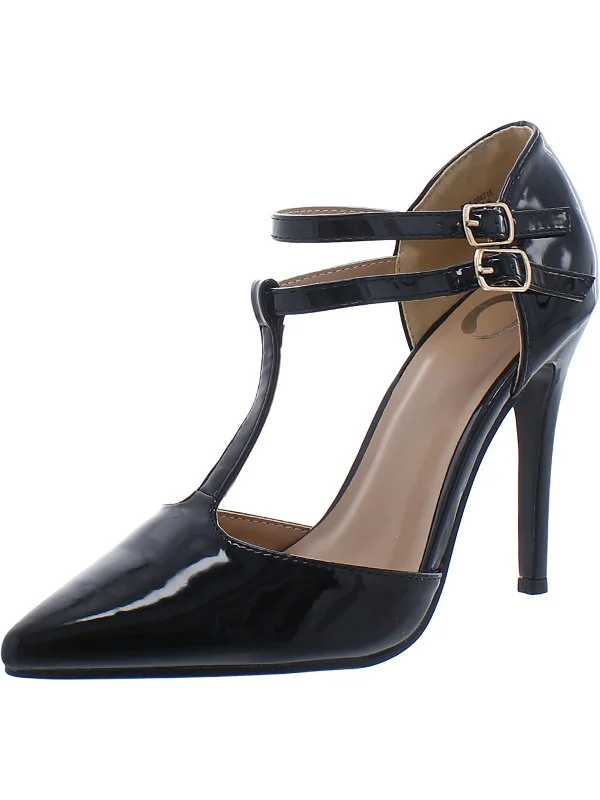 Sleek and Shiny Patent Pump Heels for a Polished Look--Womens Patent Pointed toe Pumps