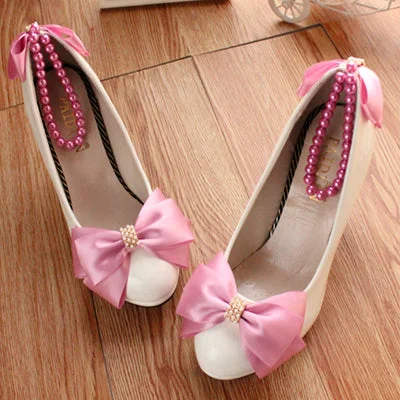 Versatile Heeled Sandals for Any Occasion---Korean Lolita cute princess shoes YV90086