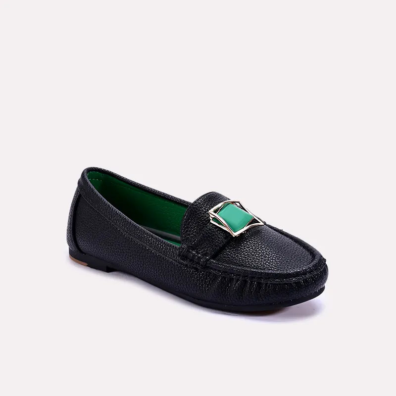 Versatile Heeled Sandals for Any Occasion---Gisela Black Moccasin 0431311