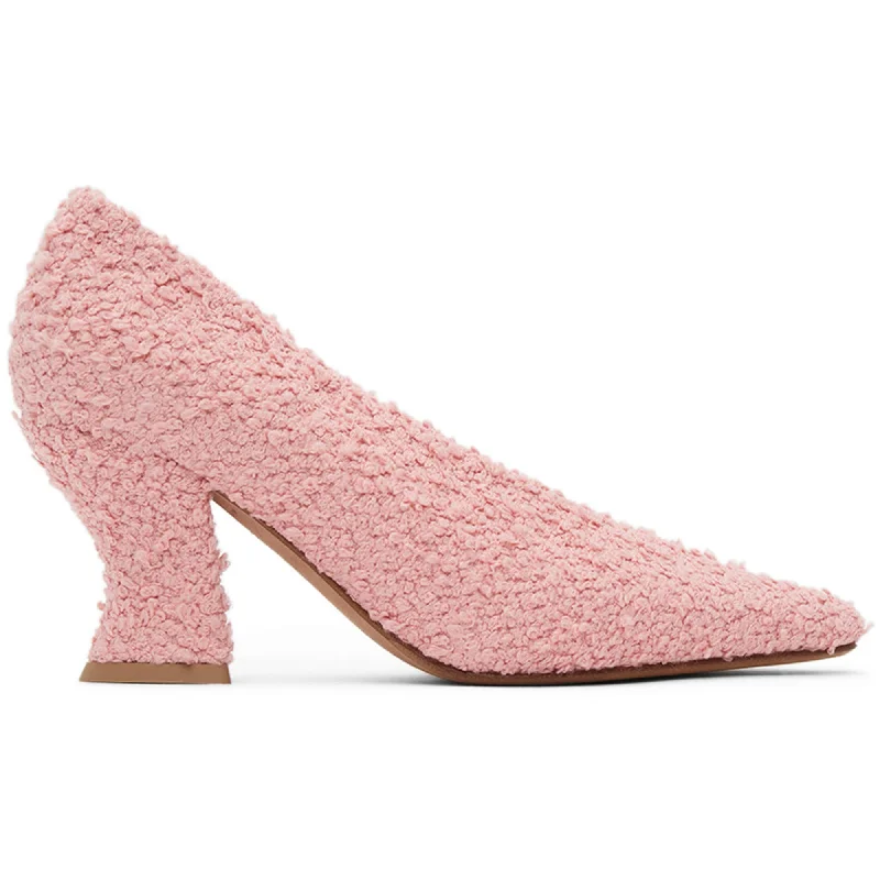 Versatile Heeled Sandals for Any Occasion---Bottega Veneta Bouclé Almond Pumps