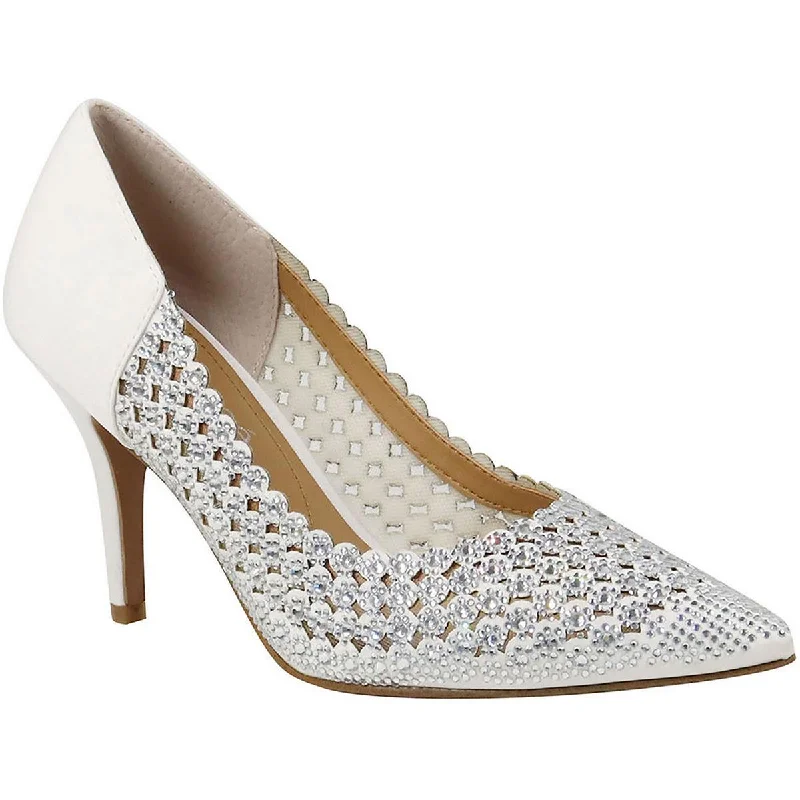 Sesily Womens Embellished Pumps---Chic Embellished Pumps for a Glamorous Look