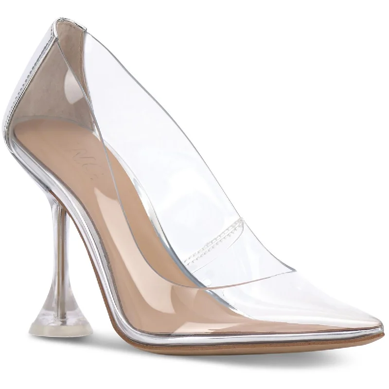 Stiletto Heel Pumps with Perfect Fit--INC Womens Clear Pointed Toe Pumps-Fashionable & Classic