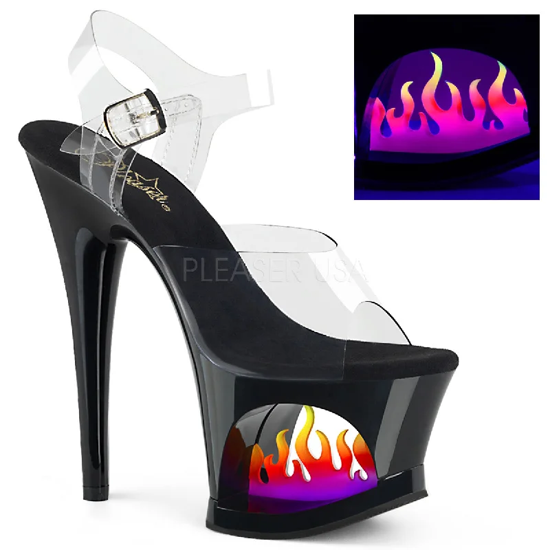 Stiletto Heel Pumps with Perfect Fit--Moon 708FLM-Fashionable & Classic