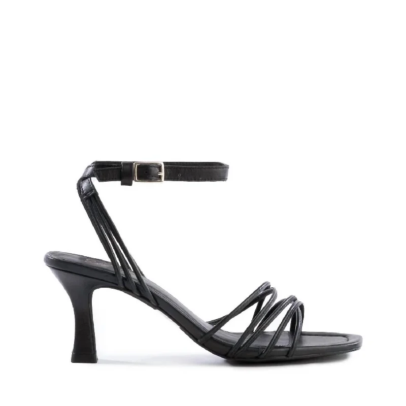 Versatile Heeled Sandals for Any Occasion---Seychelles Starboard Heels In Black