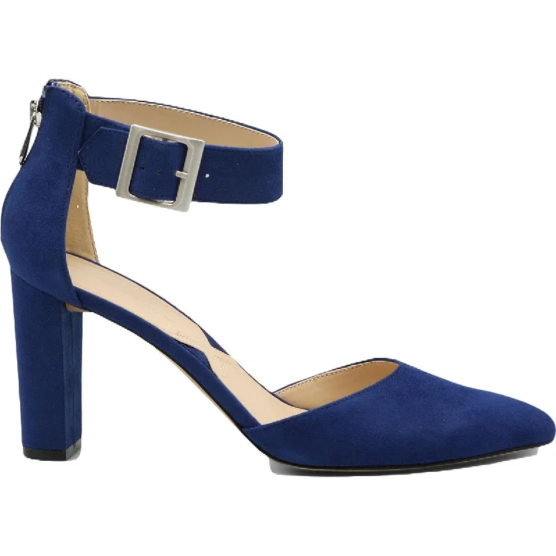 Versatile Dress Heels for Formal and Casual Wear---Adrienne Vittadini Womens Nerice Buckle Dress Heels