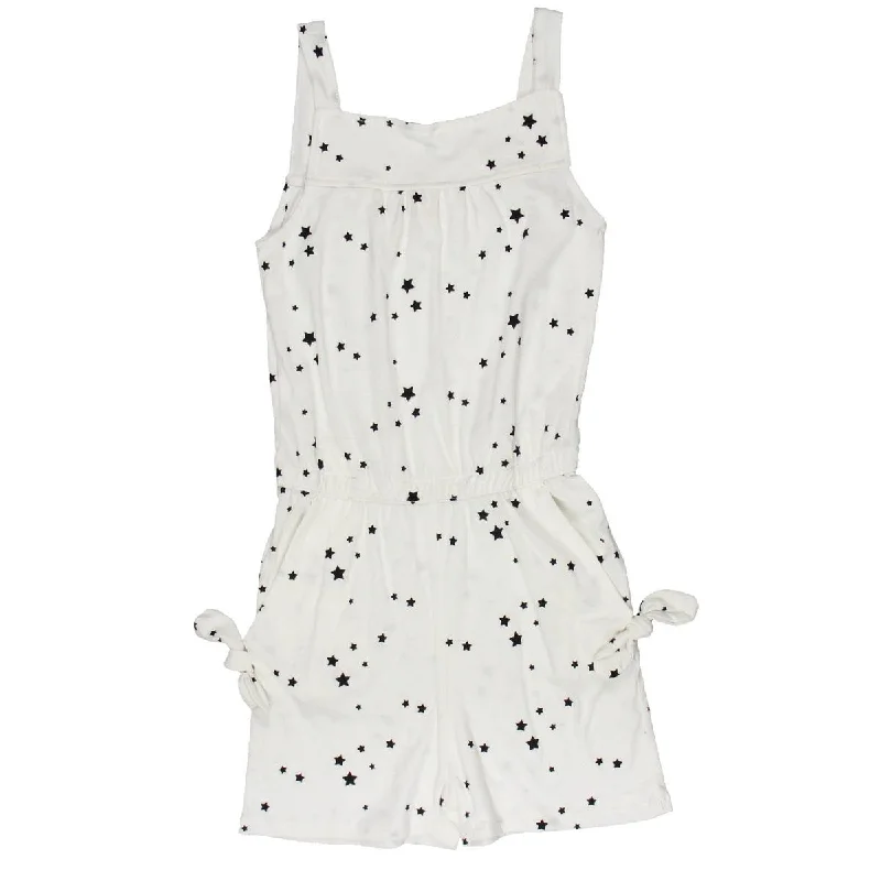 Versatile Heeled Sandals for Any Occasion---C & C California Girls Star Printed Romper