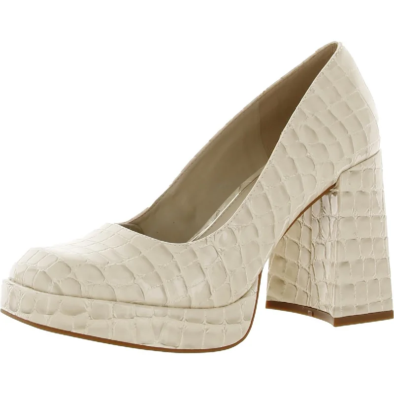 Trendy Chunky Heel Pumps for Casual Wear--Kenneth Cole New York Womens BRI PUMP Block Heel Pumps