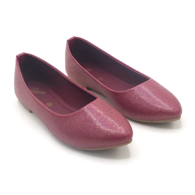 Versatile Heeled Sandals for Any Occasion---Women's Pumps - Maroon