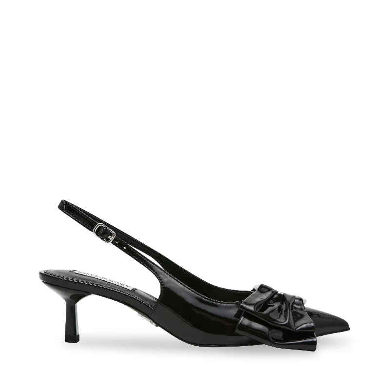 KACI BLACK---Fashionable Kitten Heels for Date Night