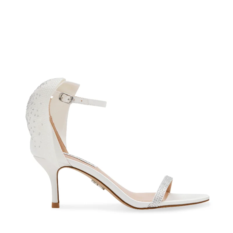 RISKAY IVORY SATINAffordable Satin Heels with a Luxe Touch