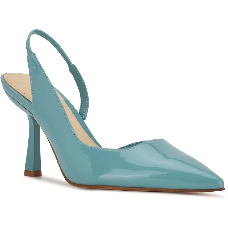 Versatile Dress Heels for Formal and Casual Wear---Nine West Womens Mollie  Pumps Dressy Slingback Heels