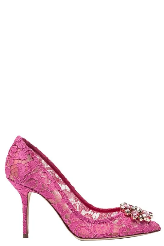 Stylish Lace Pumps for a Chic Look--Belucci Lace Pump