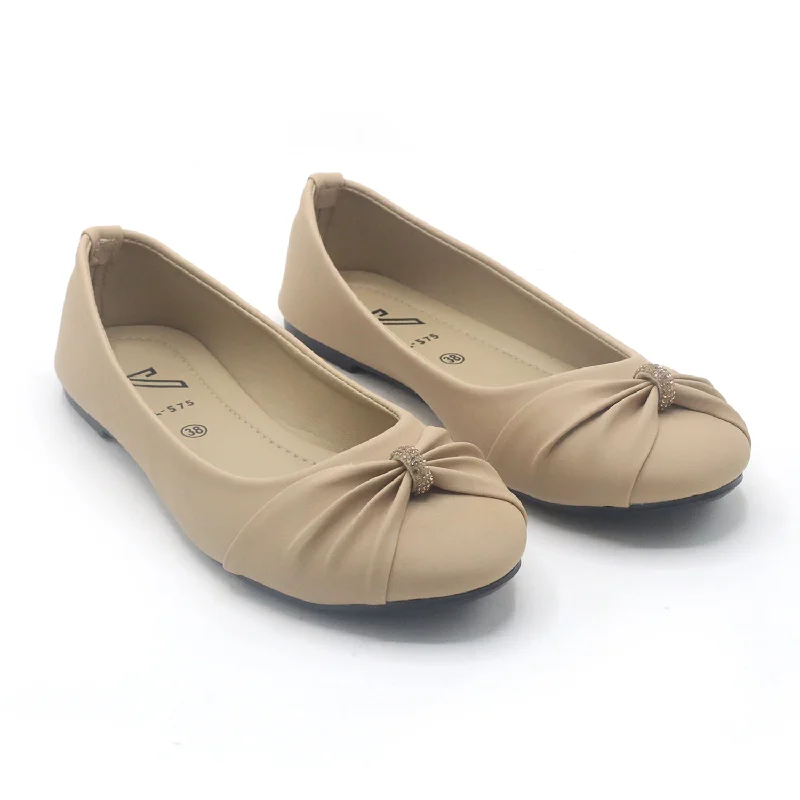 Versatile Heeled Sandals for Any Occasion---Women's Pumps - Fawn