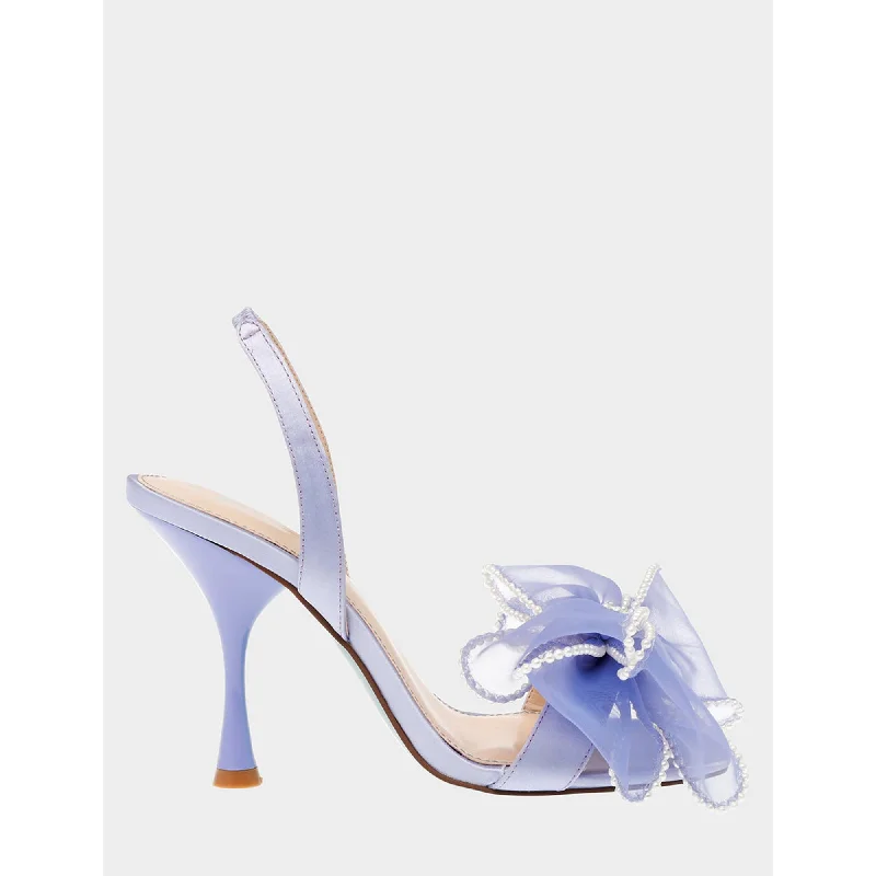 Versatile Heeled Sandals for Any Occasion---Fawn Lilac