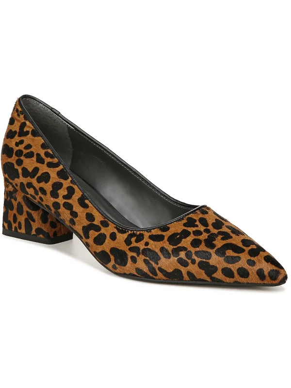 Stylish Slip-On Pumps for Quick Elegance---Racer Pump 2 Womens Calf Hair Slip On Pumps