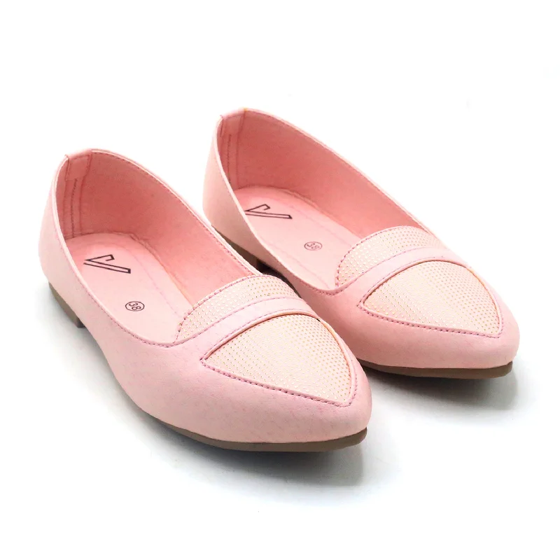 Versatile Heeled Sandals for Any Occasion---Women's Pumps - Pink