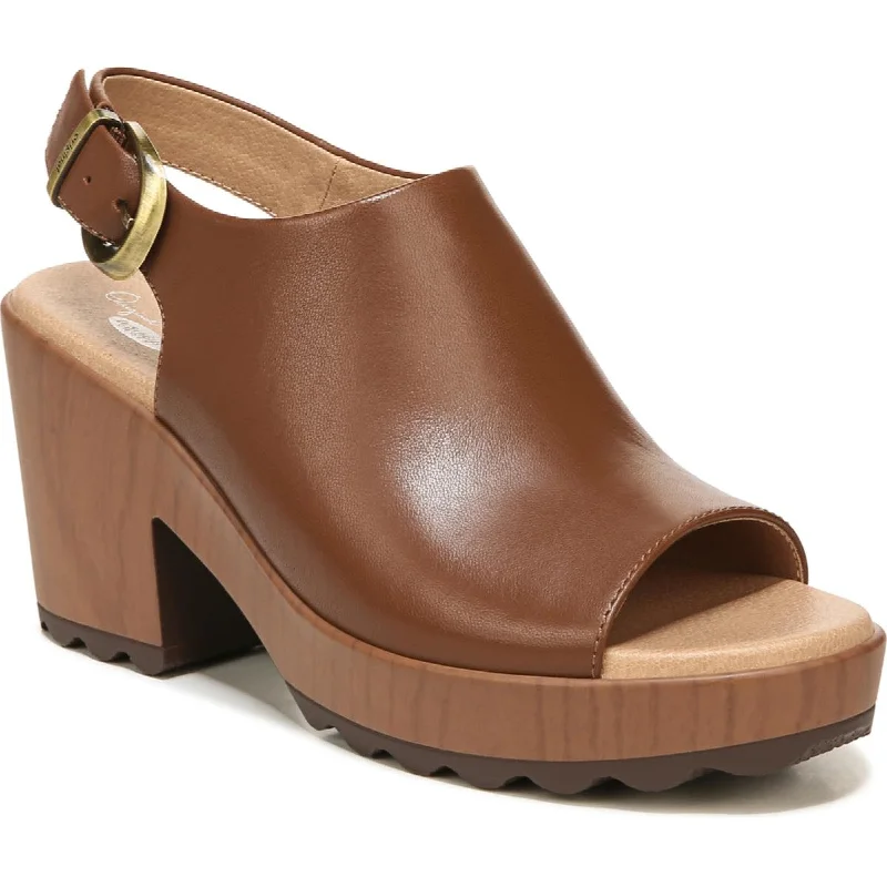 Stylish Open Toe Heels for Summer--Dr. Scholl's Shoes Womens Wind Down Cushioned Footbed Open Toe Clogs