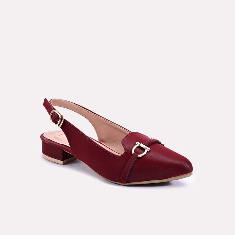 Briara Maroon Fancy Pumps 0431130