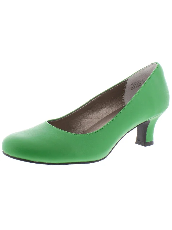 kelly green leather