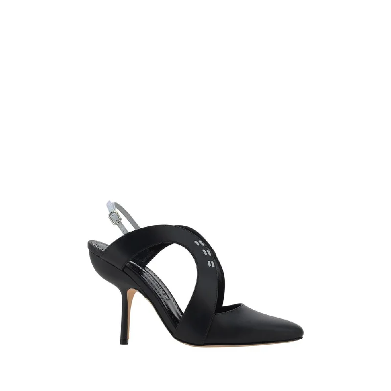 Versatile Dress Heels for Formal and Casual Wear---Manolo Blahnik Jijara Pumps