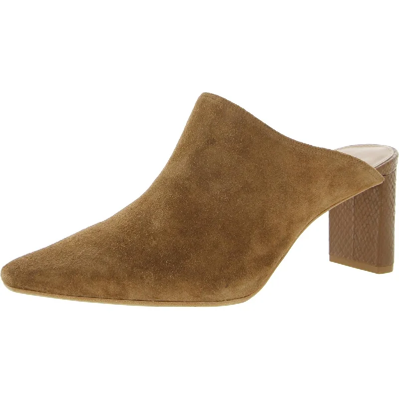 Affordable Suede Ankle Pumps for All-Day Wear--Donald J. Pliner Womens New Ollie Suede Pointed Toe Mules